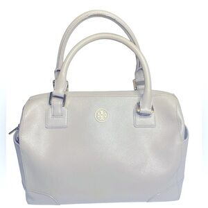 Tory Burch Cream Satchel Bag